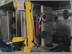 Long-lasting Performance Robot  Grinding Polishing  Fully Automated and Space-saving Design Showcase