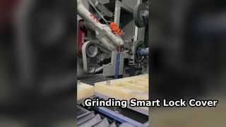 Robot Grinding and Polishing of Die-Cast Aluminum Alloy Smart Lock Covers