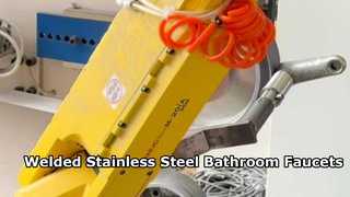 Robotic Grinding Automation Engineered for Welded Stainless Steel Faucet Production